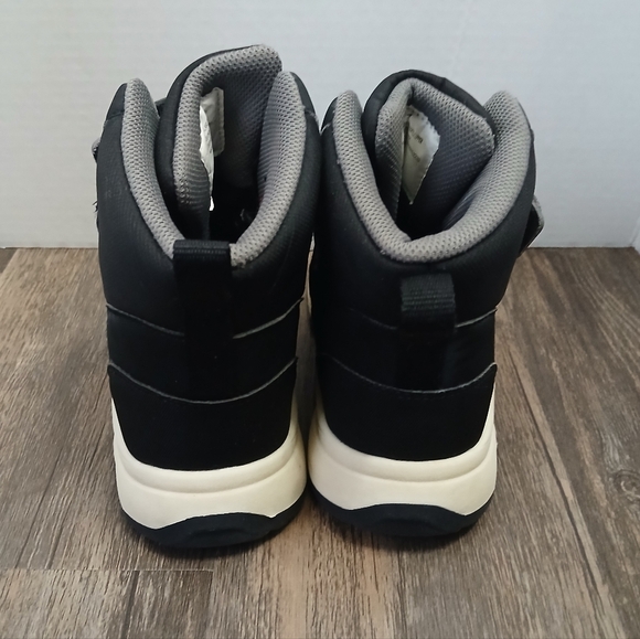 Kids Black and Gray Winter Boots - Picture 3 of 10